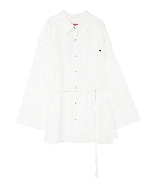 【POLO BCSコラボ】ウエストベルトストライプシャツ