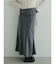 ラペルベルトセットナローフレアスカート