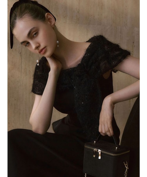 Melt the lady レースオフショルマーメイドワンピース ドレス LADY