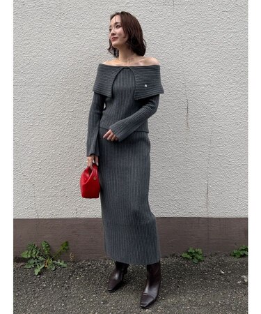 【POLO BCSコラボ】Iラインニットスカート