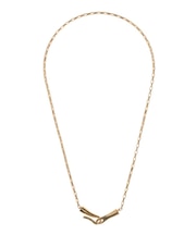 フックチェーンネックレス