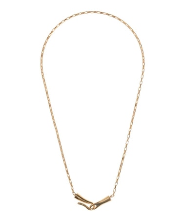 フックチェーンネックレス