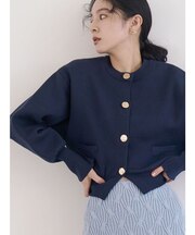 フォルムニットカーディガン