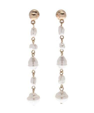 LADYフェイクミックスパールピアス