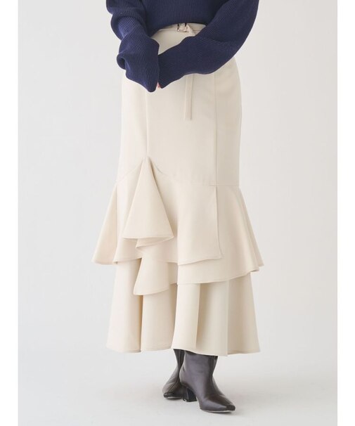 ランダムティアードスカート