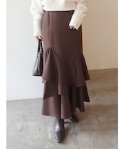 ランダムティアードスカート