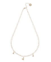 ハート2連ネックレス