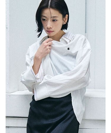 【POLO BCSコラボ】レイヤードカラーカフスシャツ