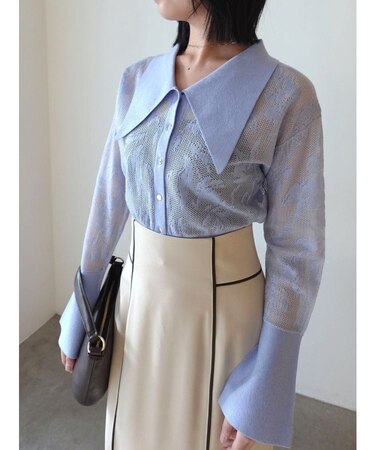 シアージャガードカーデニットプルオーバー