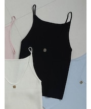 ボートネックニットタンク