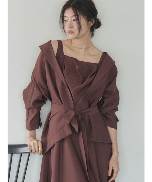 シェルボタンシアージャケット