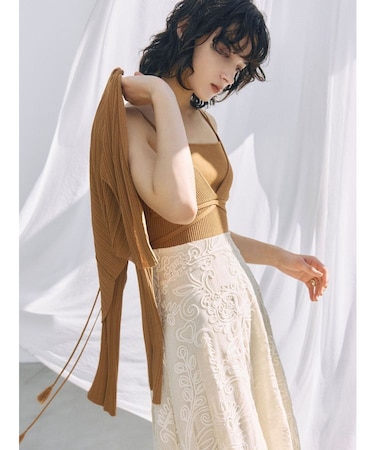 メッシュコンビニットドッキングワンピ-ス