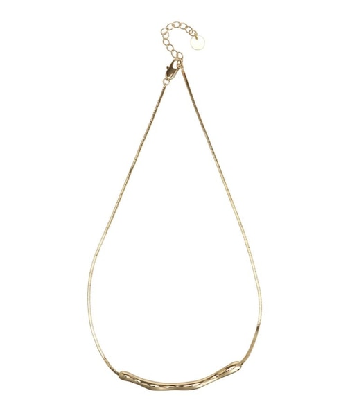 ソフトラインバーネックレス