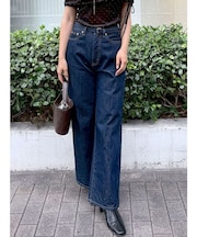 LMロゴセミワイドデニムパンツ