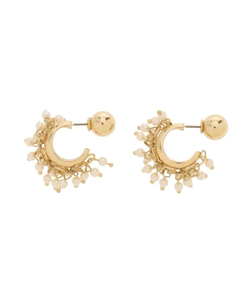 LADYバブルフェイクパールピアス