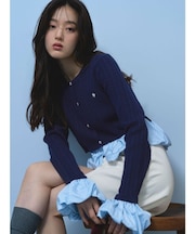 【POLO BCSコラボ】バルーンケーブルニットカーディガン