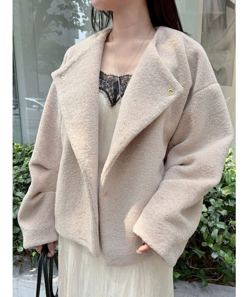 【WEB限定カラーあり】ボアブルゾン