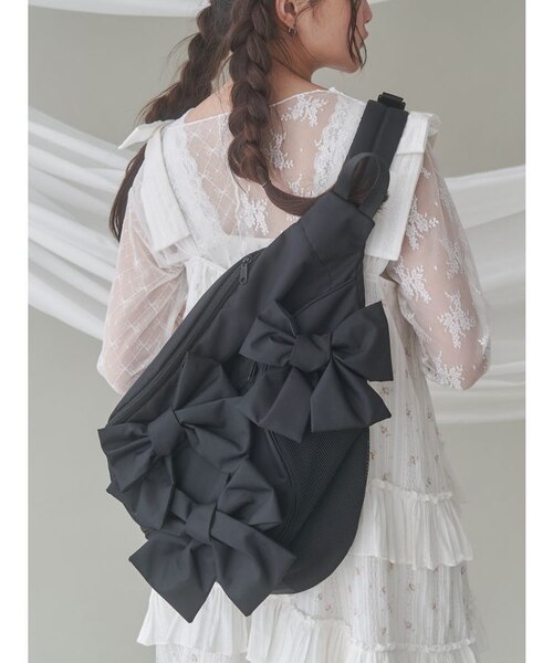 ribbonワンショルダーバッグ ribbonワンショルダーバッグ｜メリージェニーの通販｜&mall