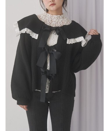 セーラーリボンカーデイガン