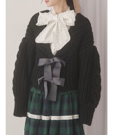 ribbon ribbon カーデイガン