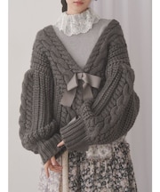 ribbon ribbon カーデイガン