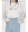 【WEB限定】flowerシアードロストショートブラウス