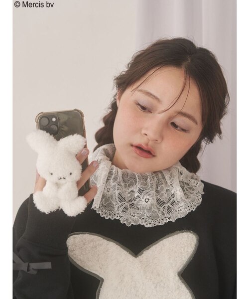 もこもこナインチェスマホグリップ｜メリージェニーの通販｜&mall