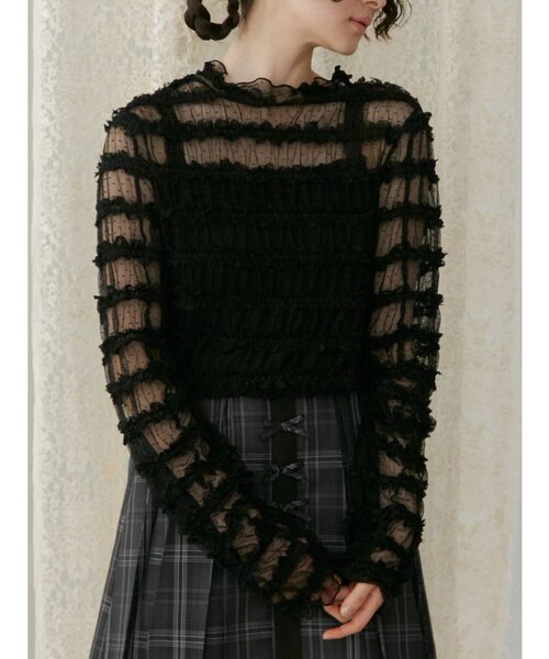 完売未使用 merry jenny fluffy frill tops merry jenny fluffy frill tops 完売品 - メルカリ