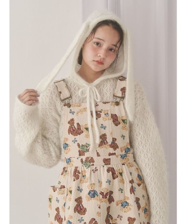rabbit lace knit tops