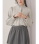 frill neckブラウス