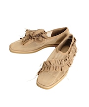 アシメメッシュフラットshoes
