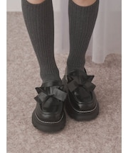 ribbonプラットフォームローファー