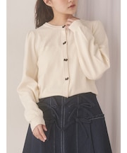 terrier button knit cardigan