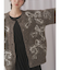 ribbon jacquard knit cardigan