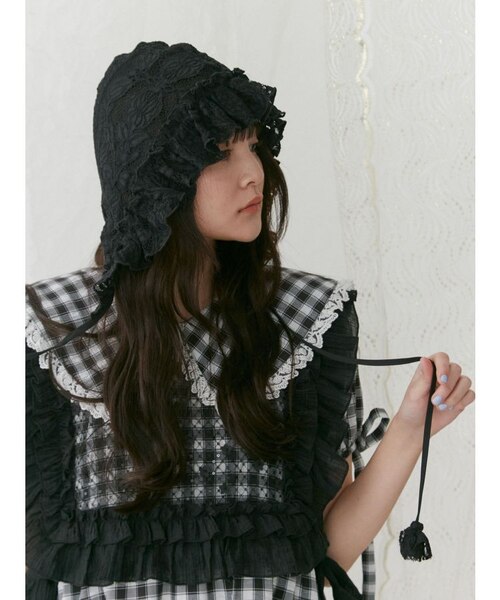 merry jenny flowerレースボンネット バッグセット merry jenny flowerレースボンネット バッグセット merry jenny