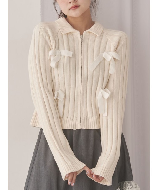 ribbon washed zip kinit