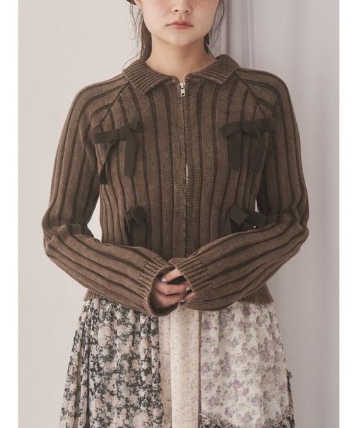 ribbon washed zip kinit