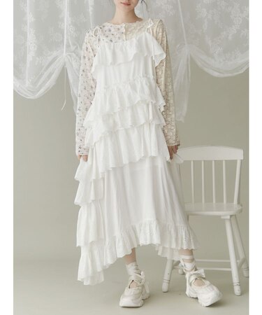 イレギュラーキャミワンピース