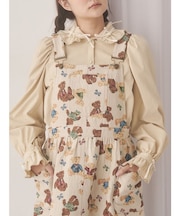 petit ribbonコーデュロイブラウス