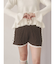 frill knit shortpants