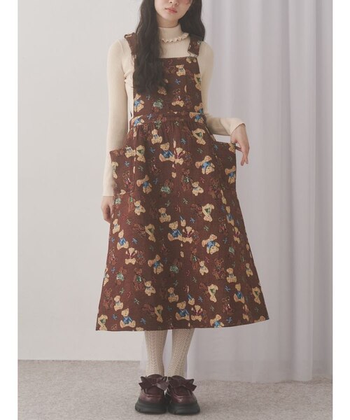 bear and bearジャガードジャンスカ｜メリージェニーの通販｜&mall