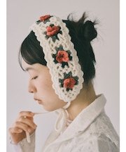 クロシェヘッドドレス