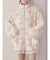 Fluffy Tulip Boa Blouson