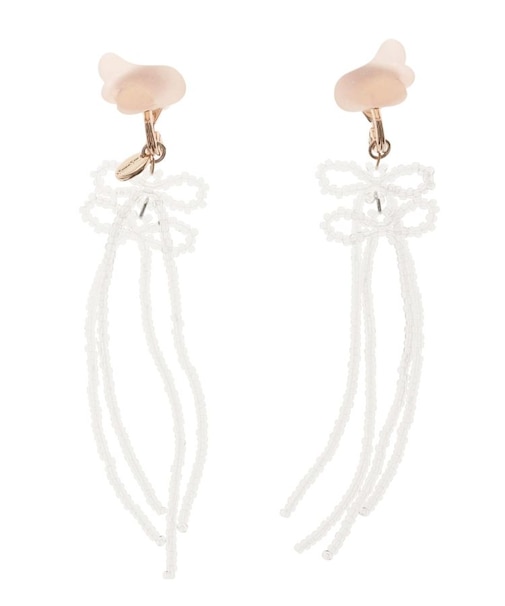 ベビーニケリボンイヤリング