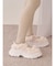 frill strap sneakers