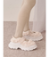 frill strap sneakers