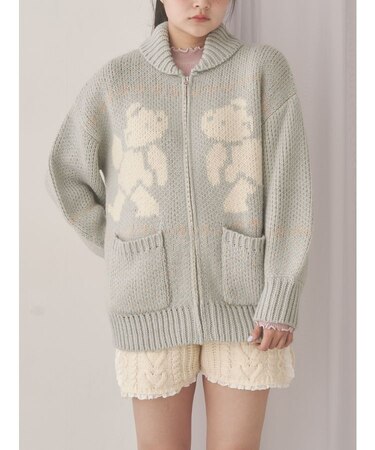 bear cowichan knit