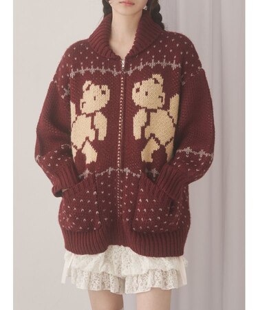 bear cowichan knit
