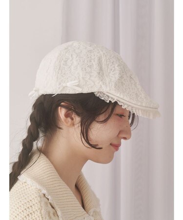 lace hunting cap