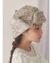 レースドッキングボアハット